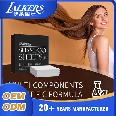 お買い得 ODM OEM エコフレンドリーシャンプー タブレット 豊かな泡剤 コンディショナー シート ヘアケア オンライン