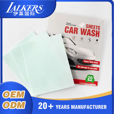お買い得 ODM OEM 溶解洗浄剤シート 生物分解性自動車清掃製品 オンライン