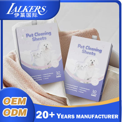 お買い得 ワンダースペット用 ボディウォッシュ紙 犬用 香りのある香り 柔らかい触覚 浴室 オンライン