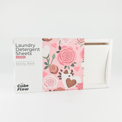 環境に優しい生物分解性シート 洗濯用洗剤シート 酵素