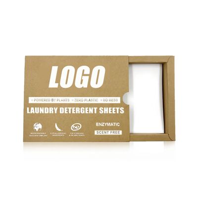 液体なし 自然 環境に優しい 洗浄 プラスチック用洗濯用洗剤用シートなし