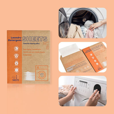 洗濯用シートメーカー ラン 削除シート 効果的な洗濯汚れのための繊維軟化シート
