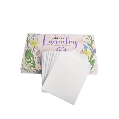 環境に優しい洗濯洗剤シート 持ち運びやすいトラベルパック 必須の家庭用洗濯