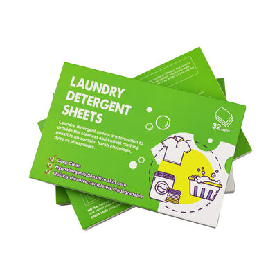 香りのランドリー洗剤シート 洗濯 ラベンダー ECOフレンドリー ランドリー洗剤シート 家庭用ランドリー