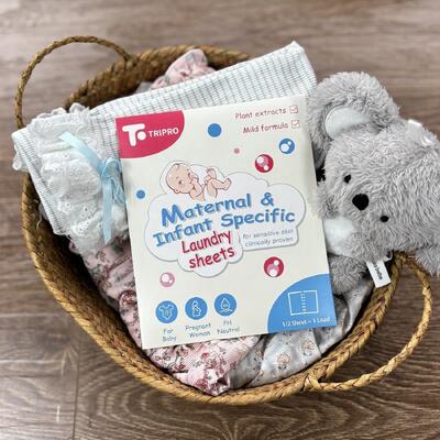 aby Cloth Laundry Detergent ランドリー洗剤ペーパーシート ベビーランドリーシート