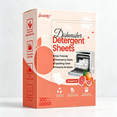 お買い得 Eco-Friendly Hypoallergenic Long-Lasting Dish Washing Sheets and Dishwasher Cleaning Sheets オンライン