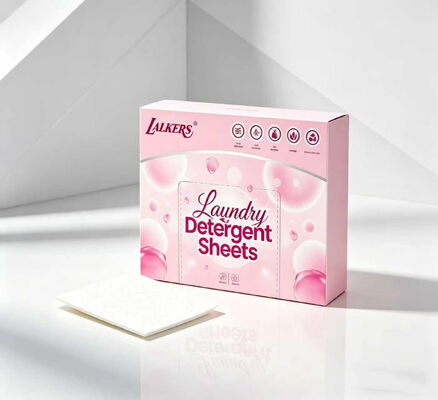 自然製洗濯用洗浄剤シート 11*14cmサイズと50%活性物質 深層洗浄用