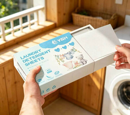 お買い得 家庭用サイズ エコランドリー洗浄剤 薄膜 強い清掃とカスタマイズ可能な香り 日常の汚れ除去 オンライン