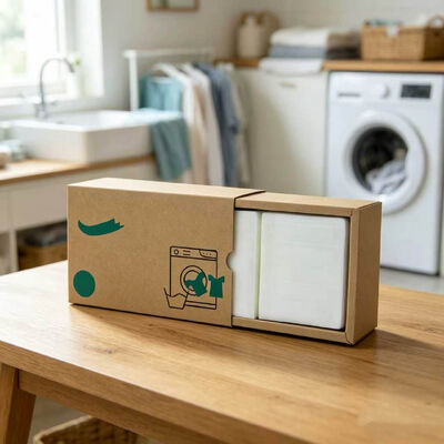 お買い得 環境に優しい洗濯用洗剤シート 強力な清掃力とカスタマイズ可能な香り オンライン