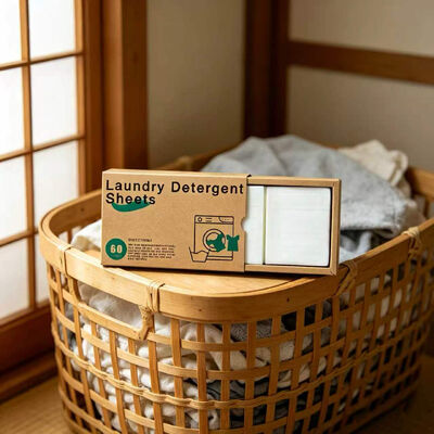 お買い得 移動中の使用のために即座に汚れを除去する環境に優しい洗濯洗剤シート オンライン