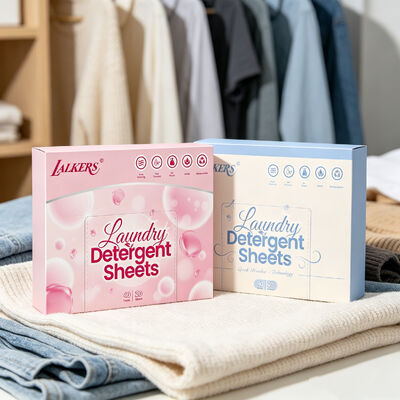 ハイポアレルギー性,環境に優しい洗濯用洗剤用シート,固い汚れのためにカスタマイズ可能な香り