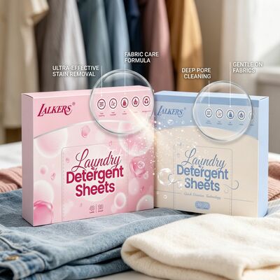 お買い得 環境に優しい洗濯用洗剤シート プラスチック包装なしで硬い汚れを除去する オンライン