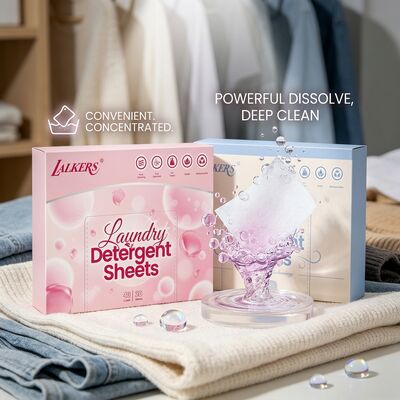 お買い得 7.0 ニュートラルPH 皮膚学的に検査された洗濯用洗剤シート オンライン