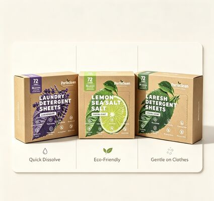 お買い得 植物性生物分解性洗濯用シーツ 55%活性成分とゼロの?? 光剤 online
